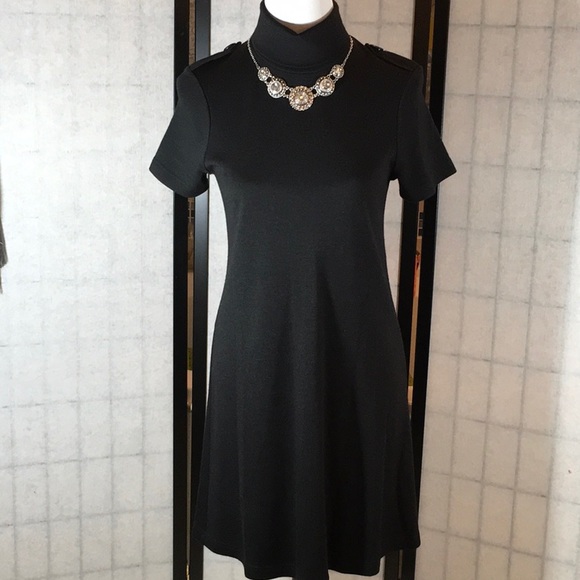 Burberry Dresses & Skirts - Burberry black wool shift dress
